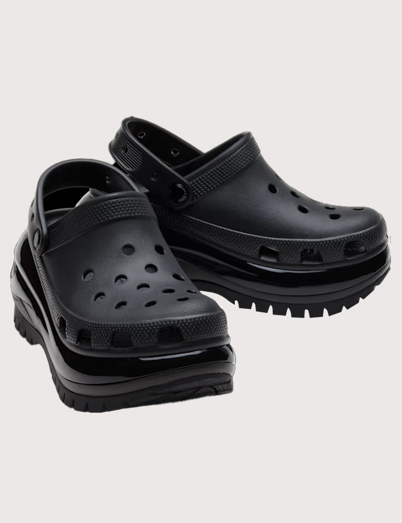 CROCS SABOTS FEMME MEGA CRUSH CLOG NOIR