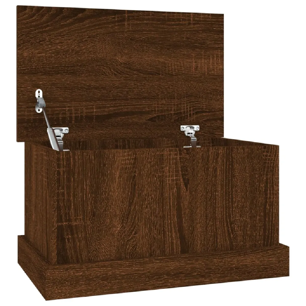 VidaXL Boîte de rangement - Chêne Marron