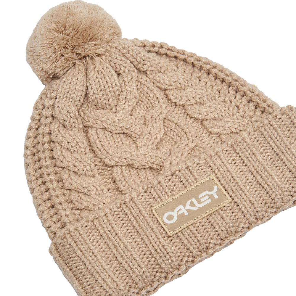 Oakley HARPER POM - Bonnet Femme humus