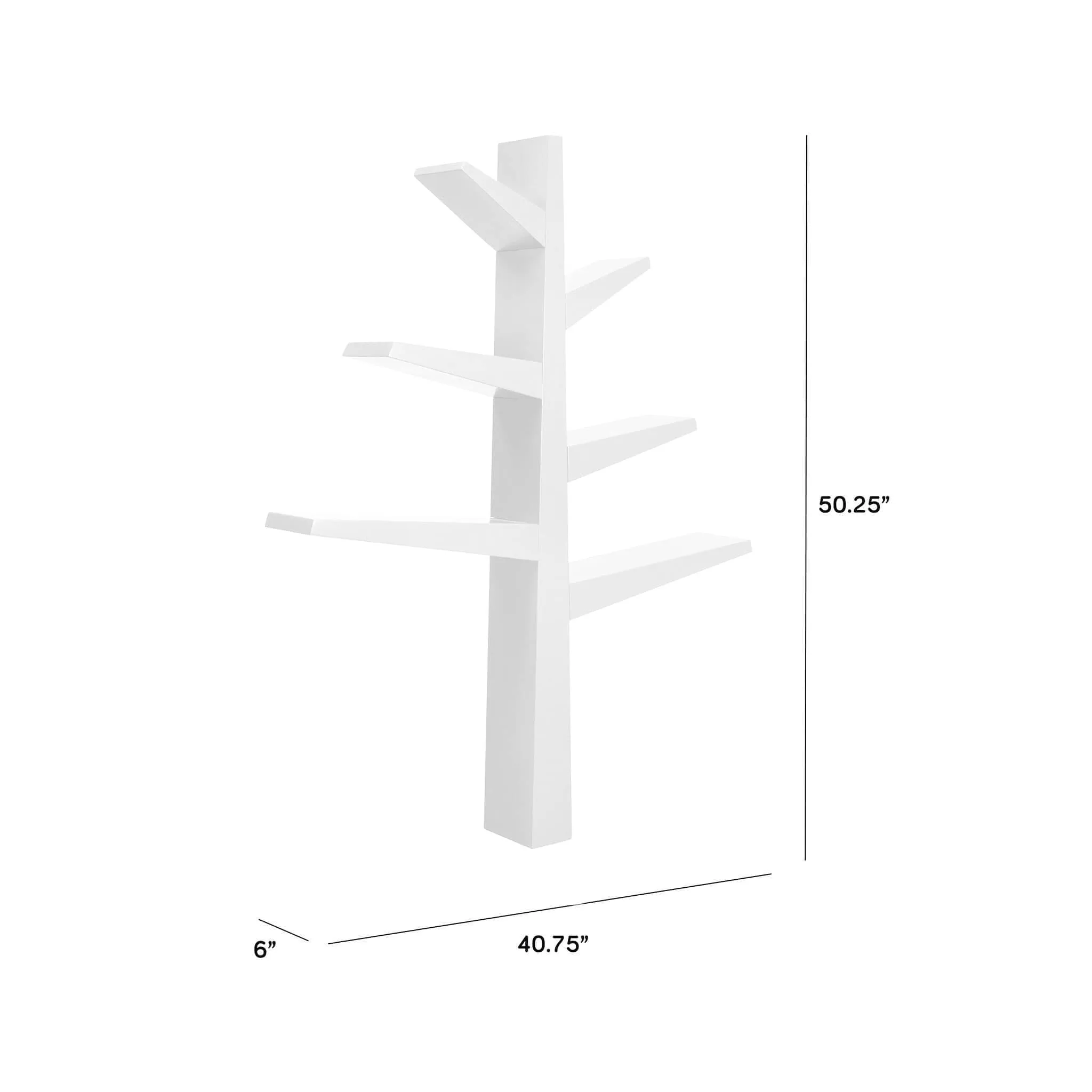 Babyletto Bibliothèque Arbre Spruce - Blanc