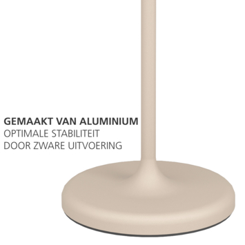 Eglo USB oplaadbare buitenlamp Mannera 2.2W zandbruin