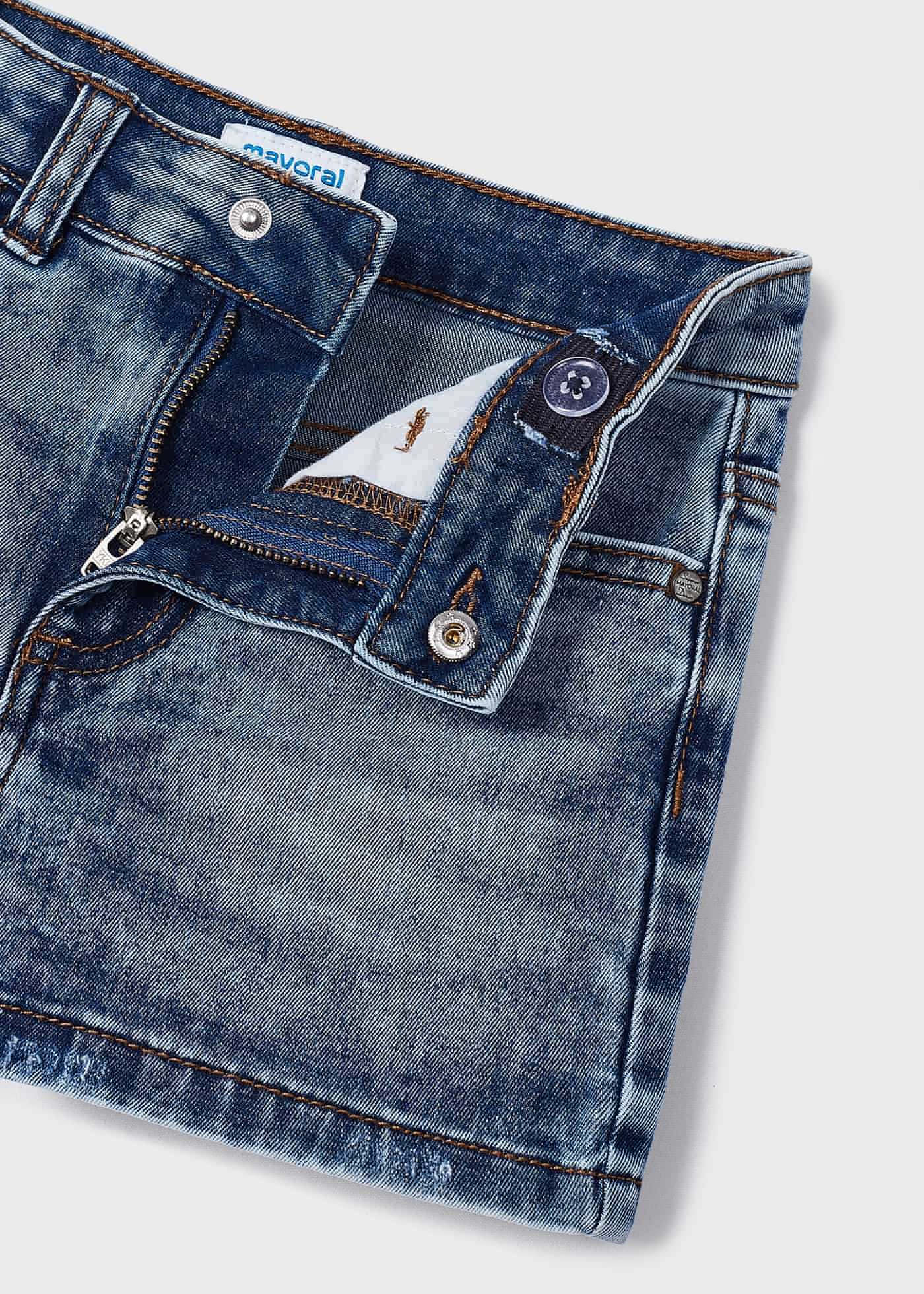 Shorts jeans para meninas