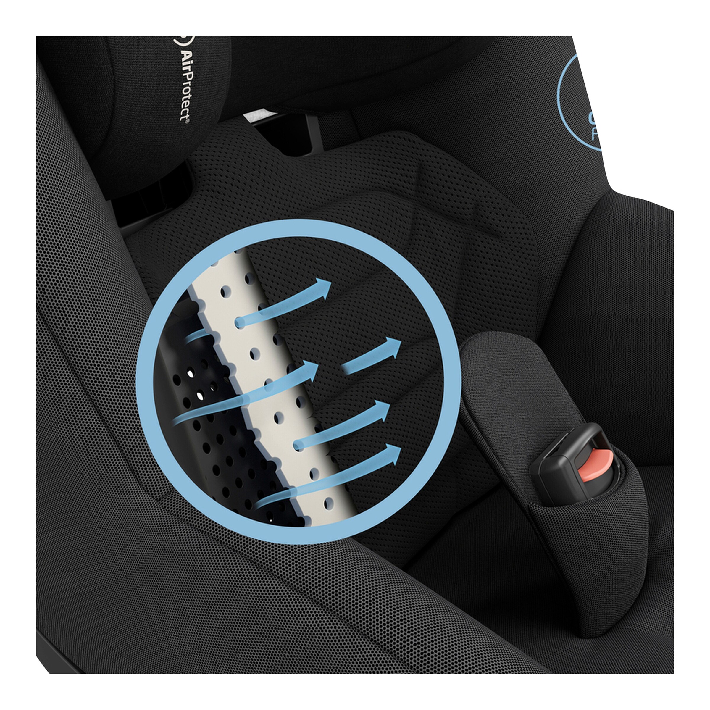 Maxi-Cosi - Premium Kindersitz Pearl 360 Pro i-Size inkl. Isofix-Basis Family Fix 360 Pro authentic black