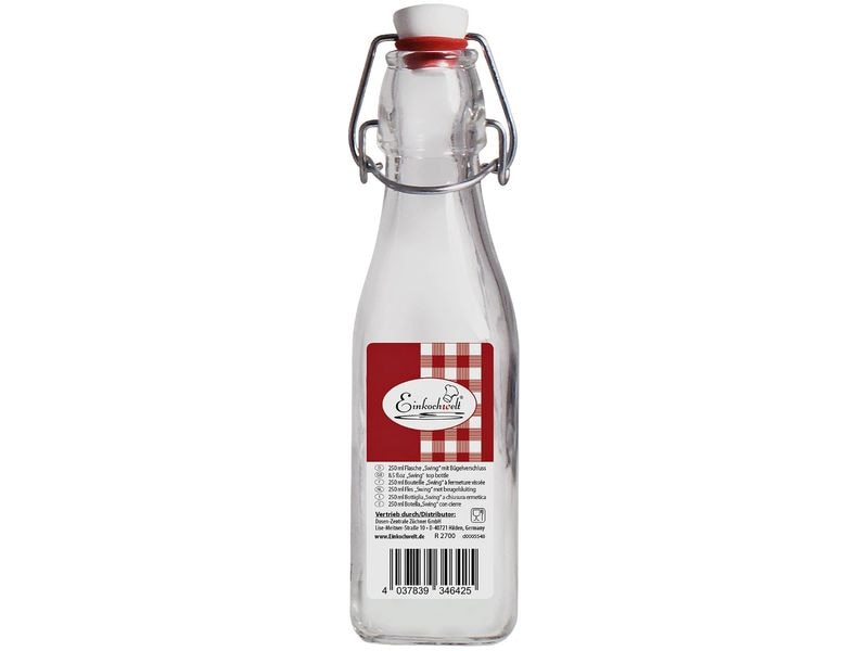 Einkochwelt Einmachflasche Swing 250 ml Bügelflasche