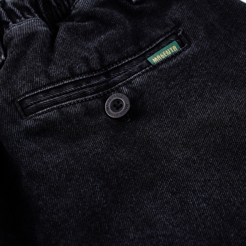 PANTALON AMPLES - JEAN NOIR