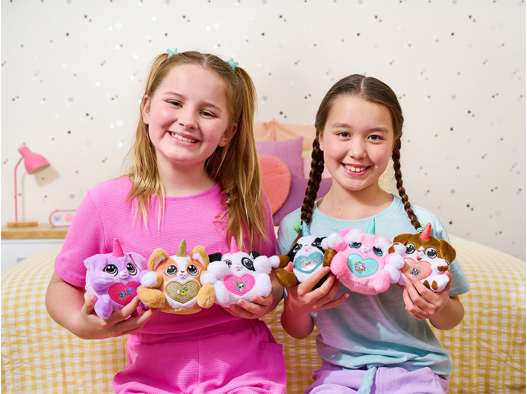 PELUCHE PUPPY CONCENTRA RAINBOCORNS S6 PEQUENO MODELOS SORTIDOS
