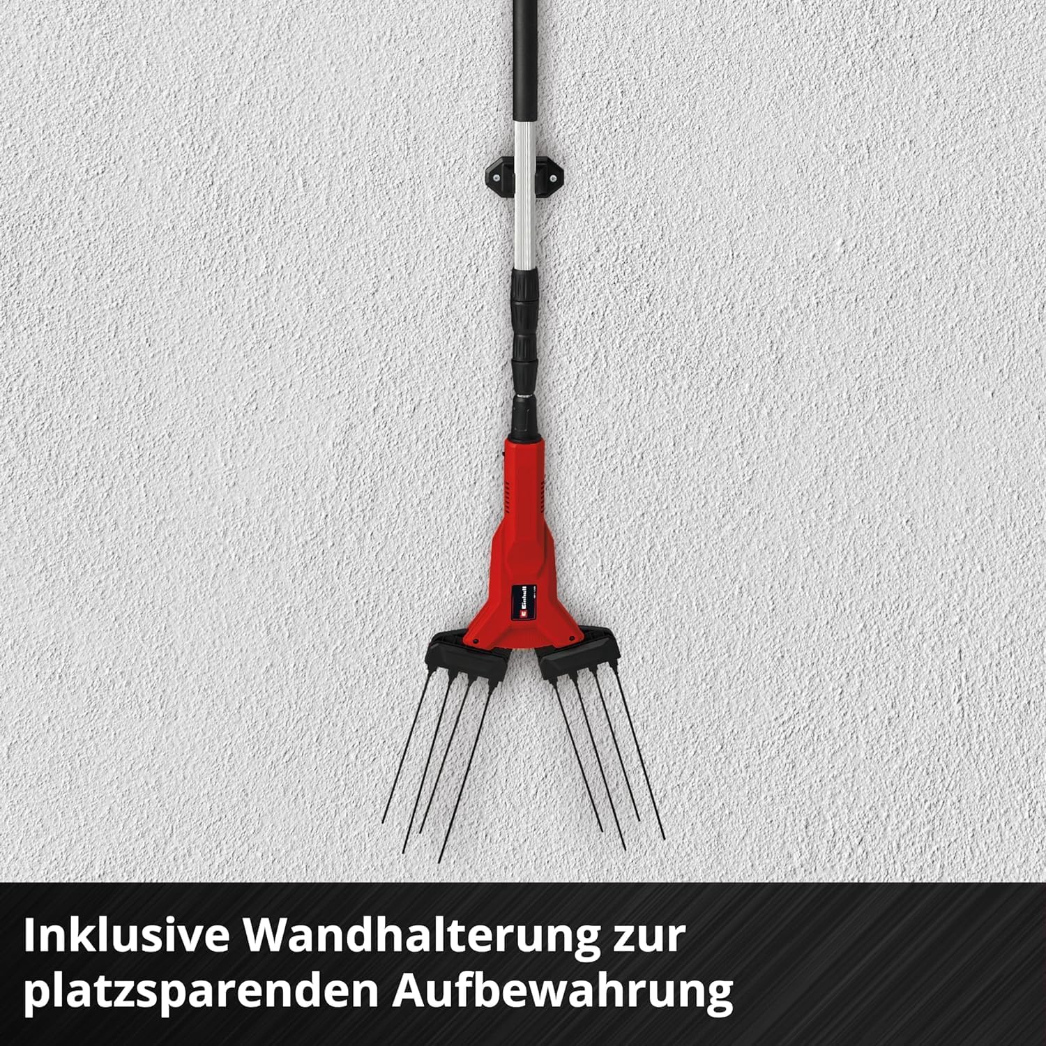 Einhell Akku-Olivenrüttler/Obsternter GE-FS 18/53 Li-Solo Power X-Change (18 V, 53 cm Arbeitsbreite, 310 cm Gesamtlänge, teleskopierbar, wechselbare Zinken, ohne Akku)