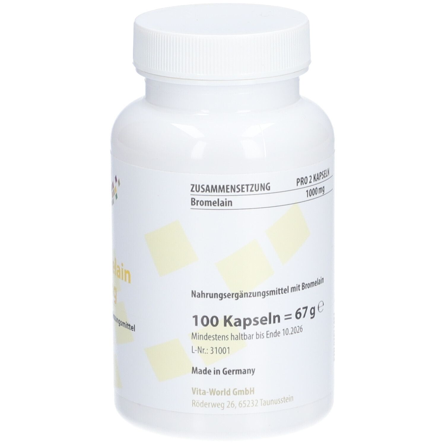 vitaworld BROMELAIN 500 mg