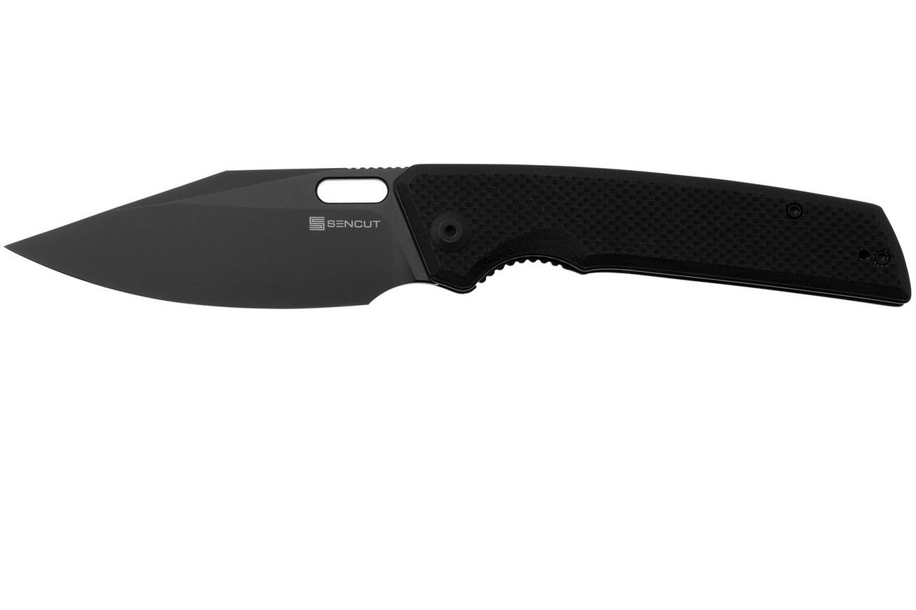 Sencut GlideStrike S23018-1 Black G10, zakmes