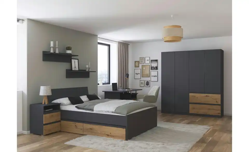 Drehtürenschrank 181 cm 4 Stück