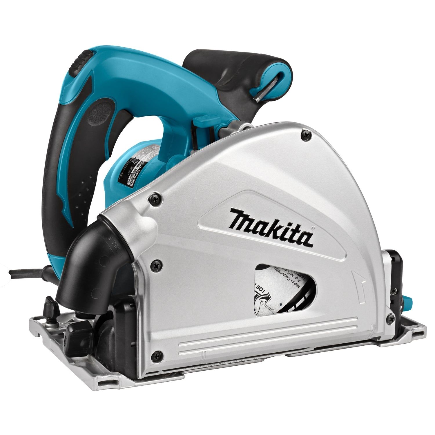 Makita SP6000J1X2 Invalcirkelzaag 230V in Mbox   2x Geleiderail 1500mm   Foudraal   Koppelstripset