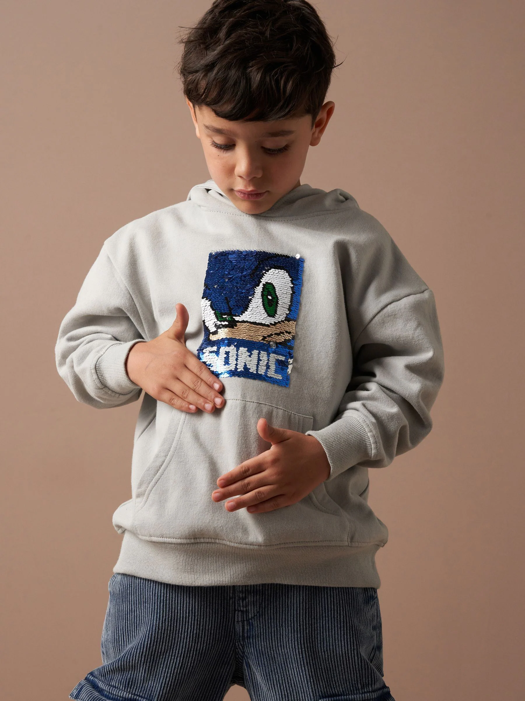 Angel & Rocket Sonic pailletten 100% katoenen hoodie