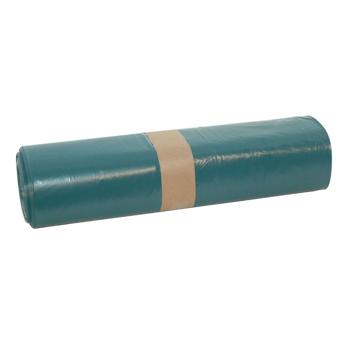 Vuilnis zakken 240liter kliko 65/25x140cm containerzakken LDPE kliko 110x140cm uitgevouwen T70my blauw 100st