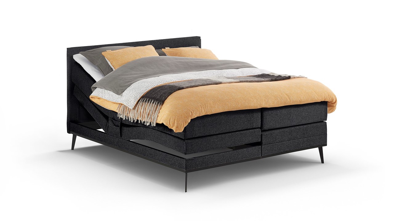 Elektrische boxspring Viggo adore antraciet