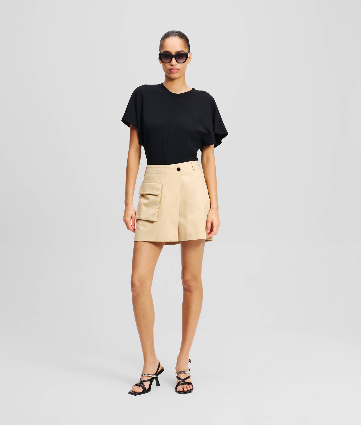 T-SHIRT SOUPLE - Noir