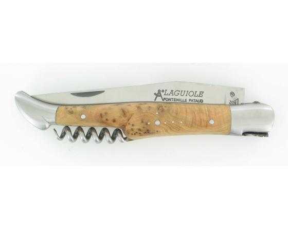 Laguiole 2 pièces Genévrier Couteau de Poche - Laguiole par Fontenille Pataud