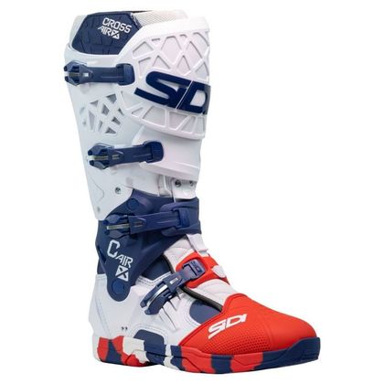 Bottes cross Sidi CROSSAIR X 2025 - Bleu / Rouge