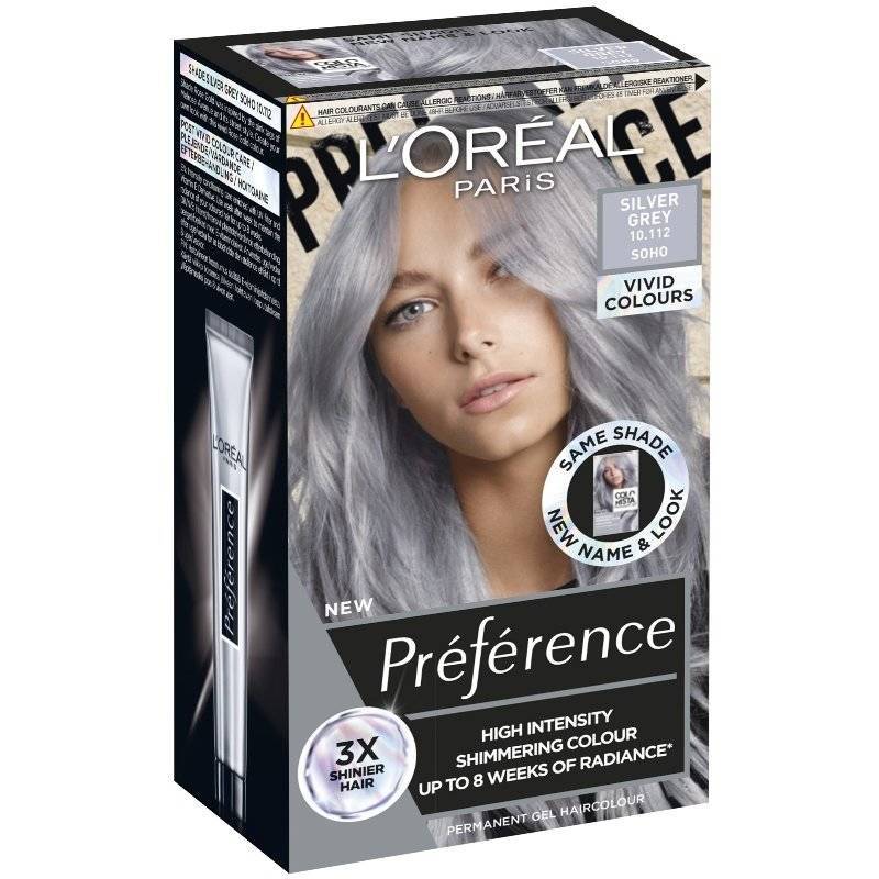 L'Oréal Paris Préférence Vivid Colors - 10.112 Silver Grey