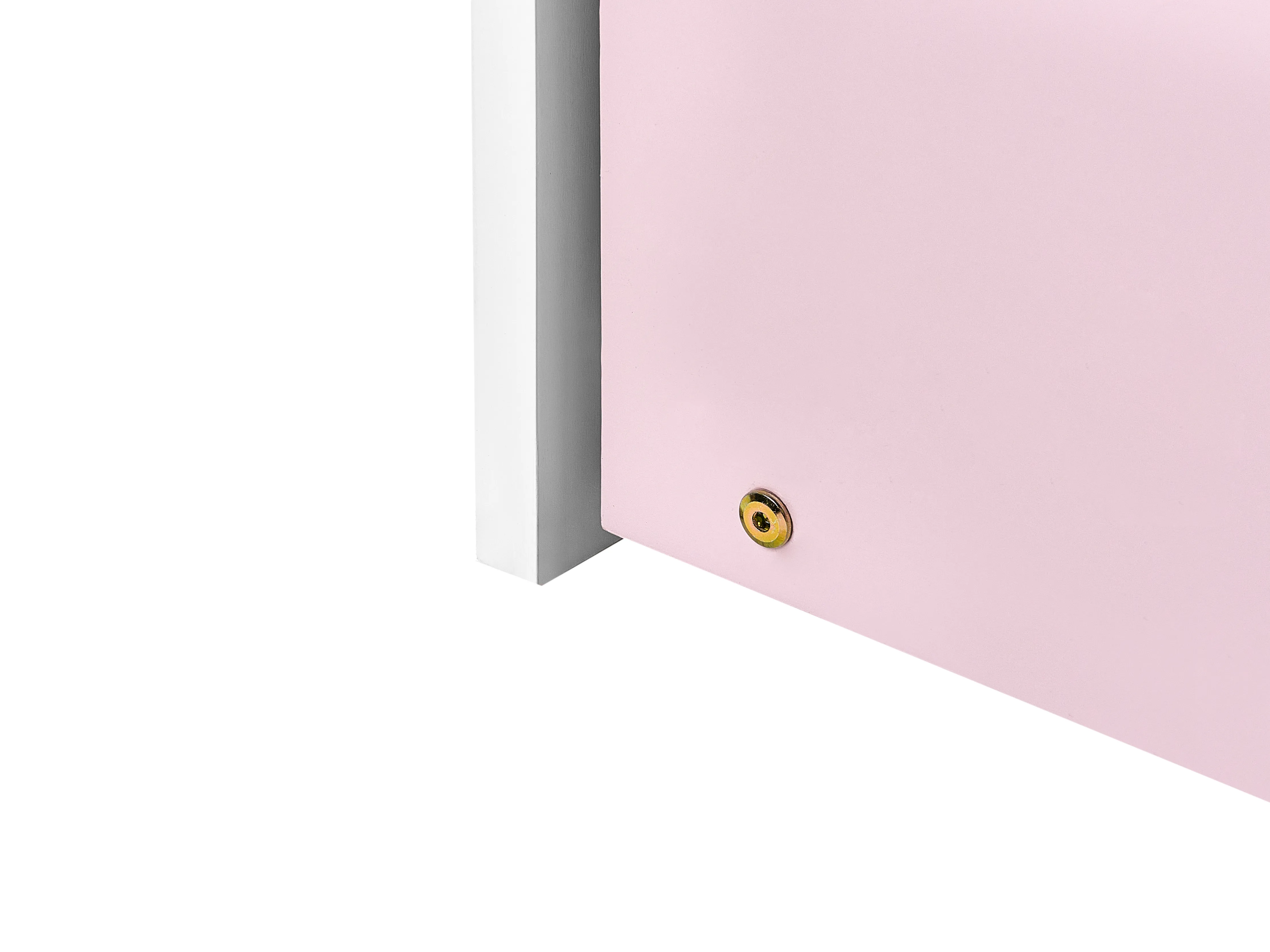 Onderschuifbed Dennenhout EDERN 90 x 200 cm Roze