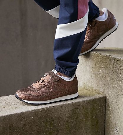 Hummel Sko - Reflex Glitter Jr - Copper