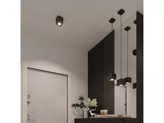 Sollux QUAD 1 Applique Murale Light Up Down Noir, G9