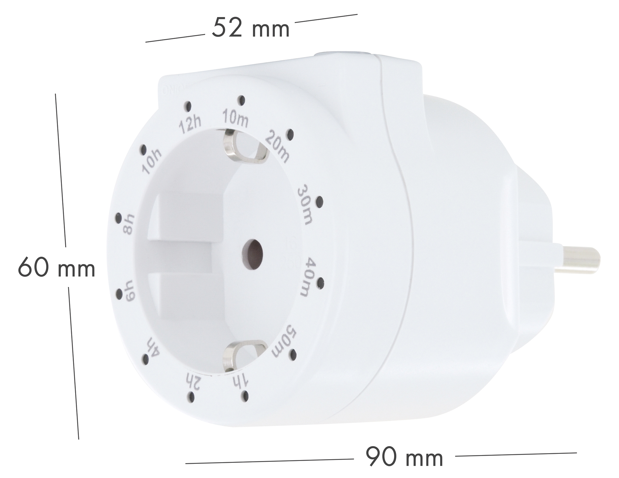 Schwaiger adapter met tijdschakelaar