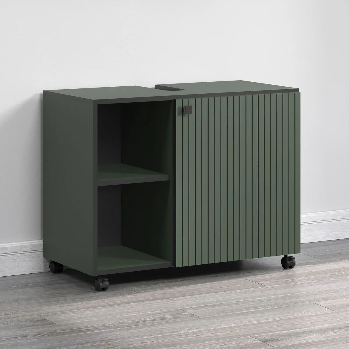 EPIKASA Meuble sous lavabo Pure vert