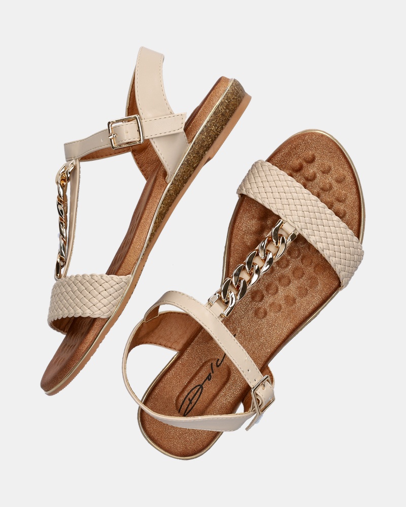 Dolcis Sandalen  - beige