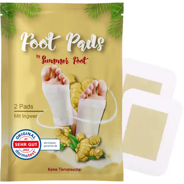 Relaxing Fußpads mit Ingweröl