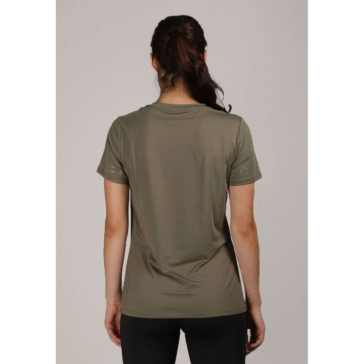 Röhnisch Heritage Hardloopshirt Korte Mouwen Groen Dames