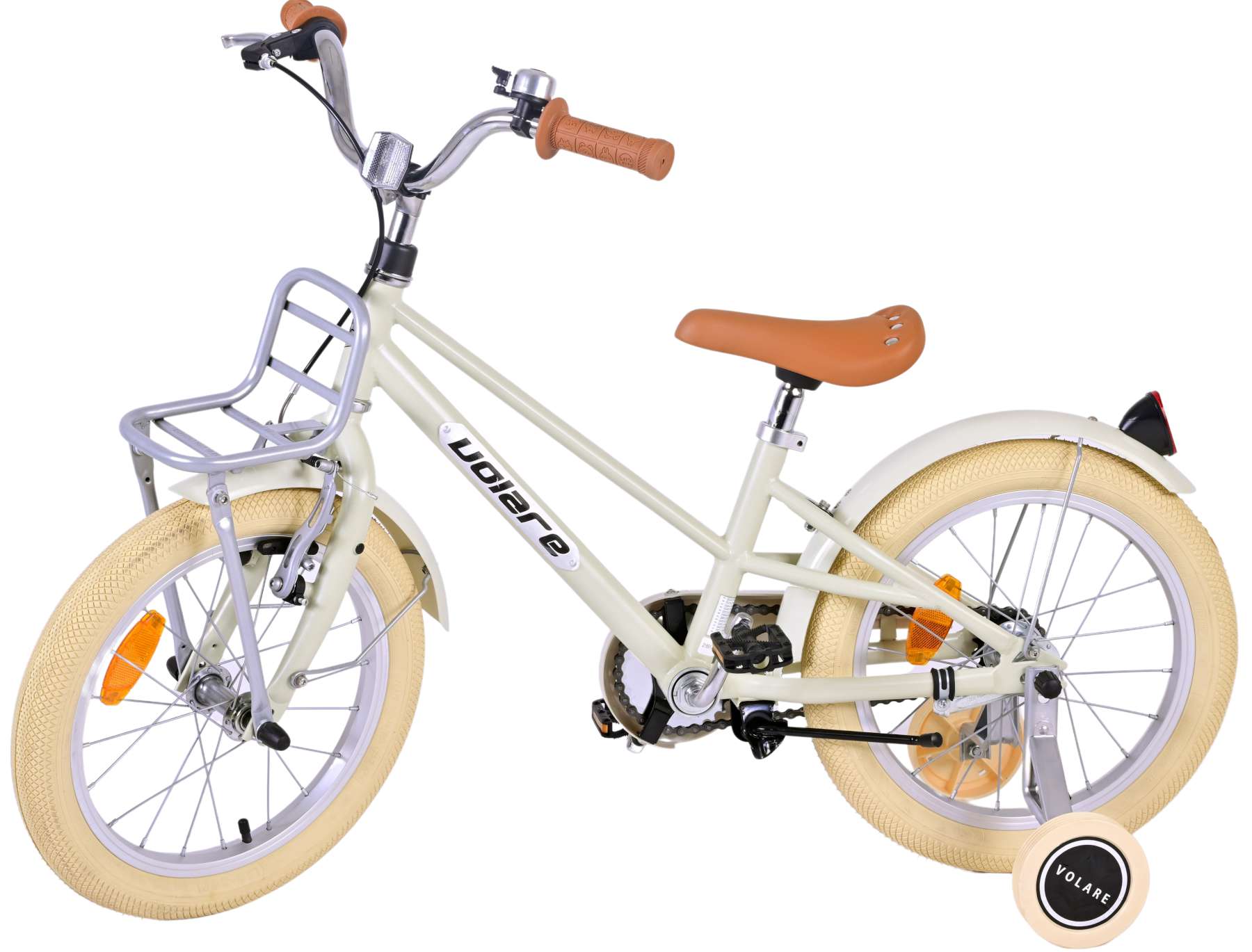 TPFSports Melody Kinderfahrrad - Mädchen - 16 Zoll - Rücktritt + Handbremse - Türkis