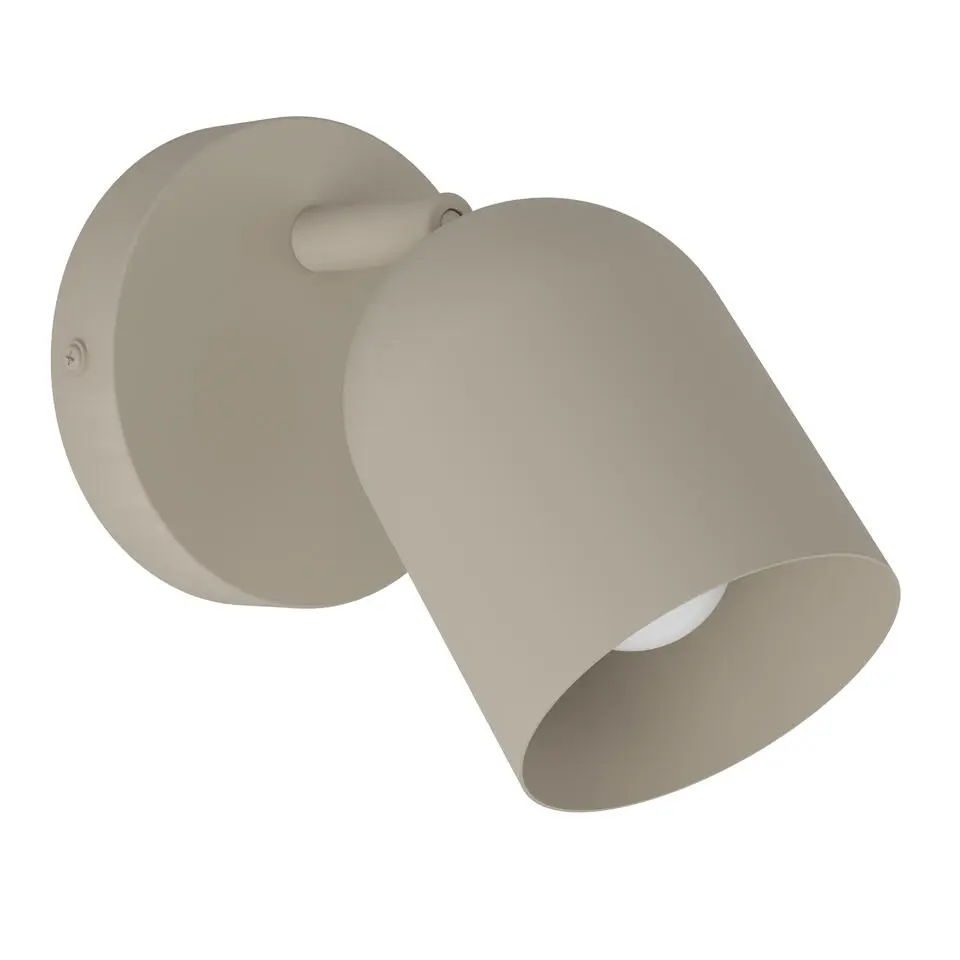 EGLO Tilston Spot - E14 - 12 cm - Zandkleur - Kantelbaar