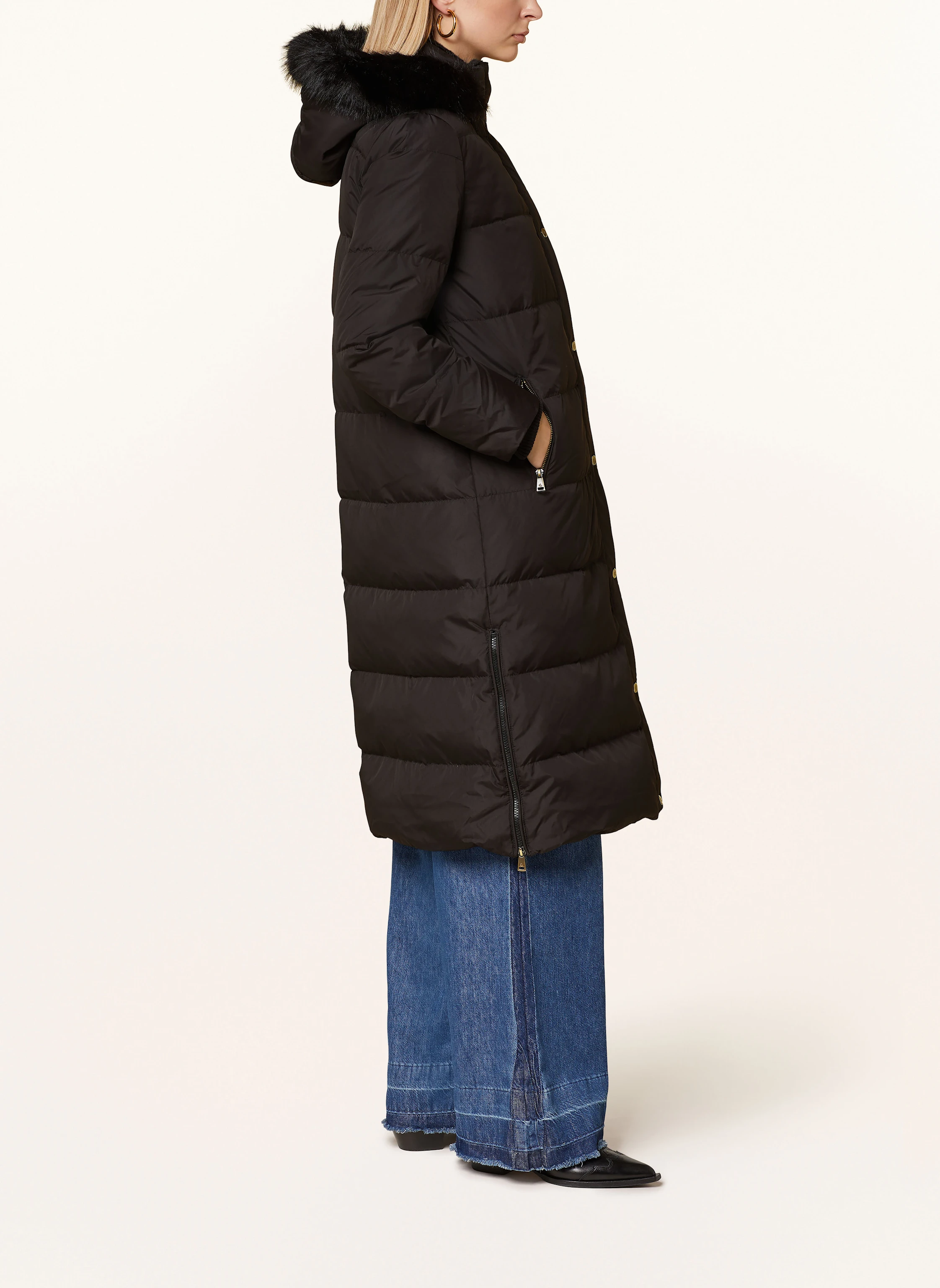 LAUREN RALPH LAUREN Daunenmantel mit Kunstfell
