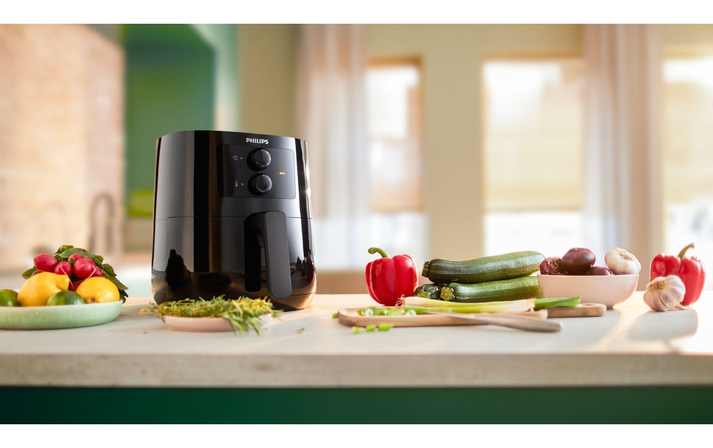 Heissluft-Fritteuse Essential Airfryer HD9200/91 0.8 kgVielseitige Fritteuse mit Rapid Air Heisslufttechnologie