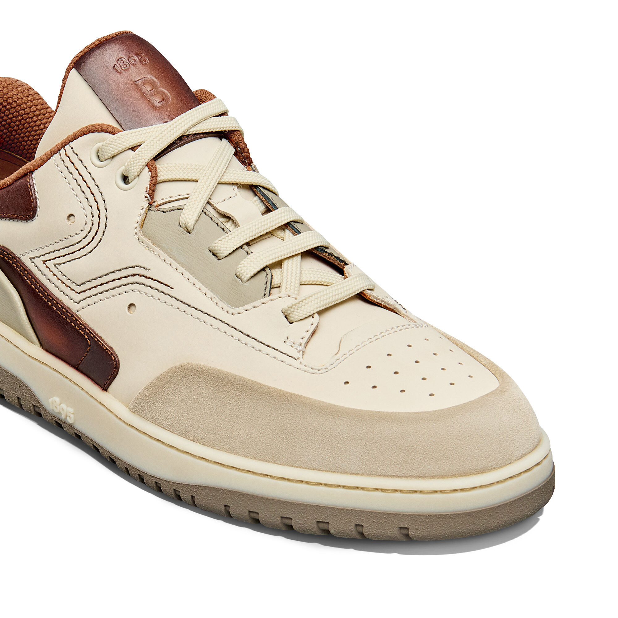 Sneaker Playoff En Cuir Scritto