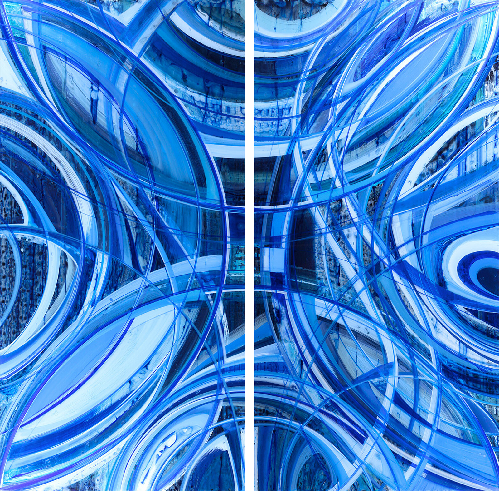 Blue Morphi by Christopher Martin - Limited Edition. Edition of: 150. Signed.