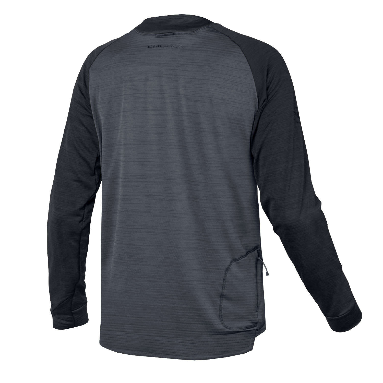 Endura SingleTrack Fleece MTB Fietsshirt Lange Mouwen Zwart Heren