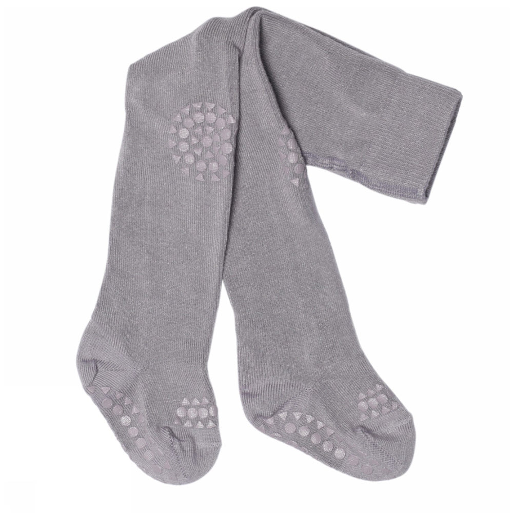 Køb Gobabygo Lavender Gray Crawling Tights- Viscose-bamboo