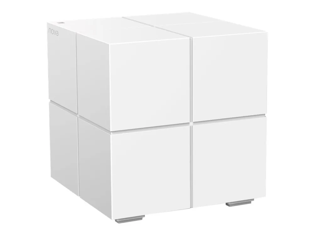 Tenda Nova MW6 - Wi-Fi-system - (3 routere) - op til 6000 sq.ft - mesh 1GbE - Wi-Fi 5 - Dual Band