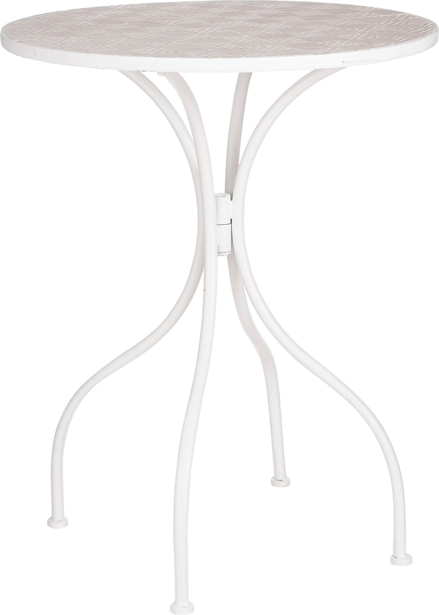 Mica Decorations bistrotafel Caprice grijs D 60 H 75 cm