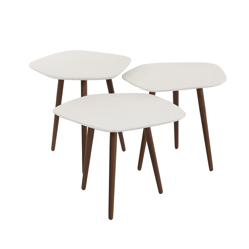 Salontafel Steengoed -set van 3