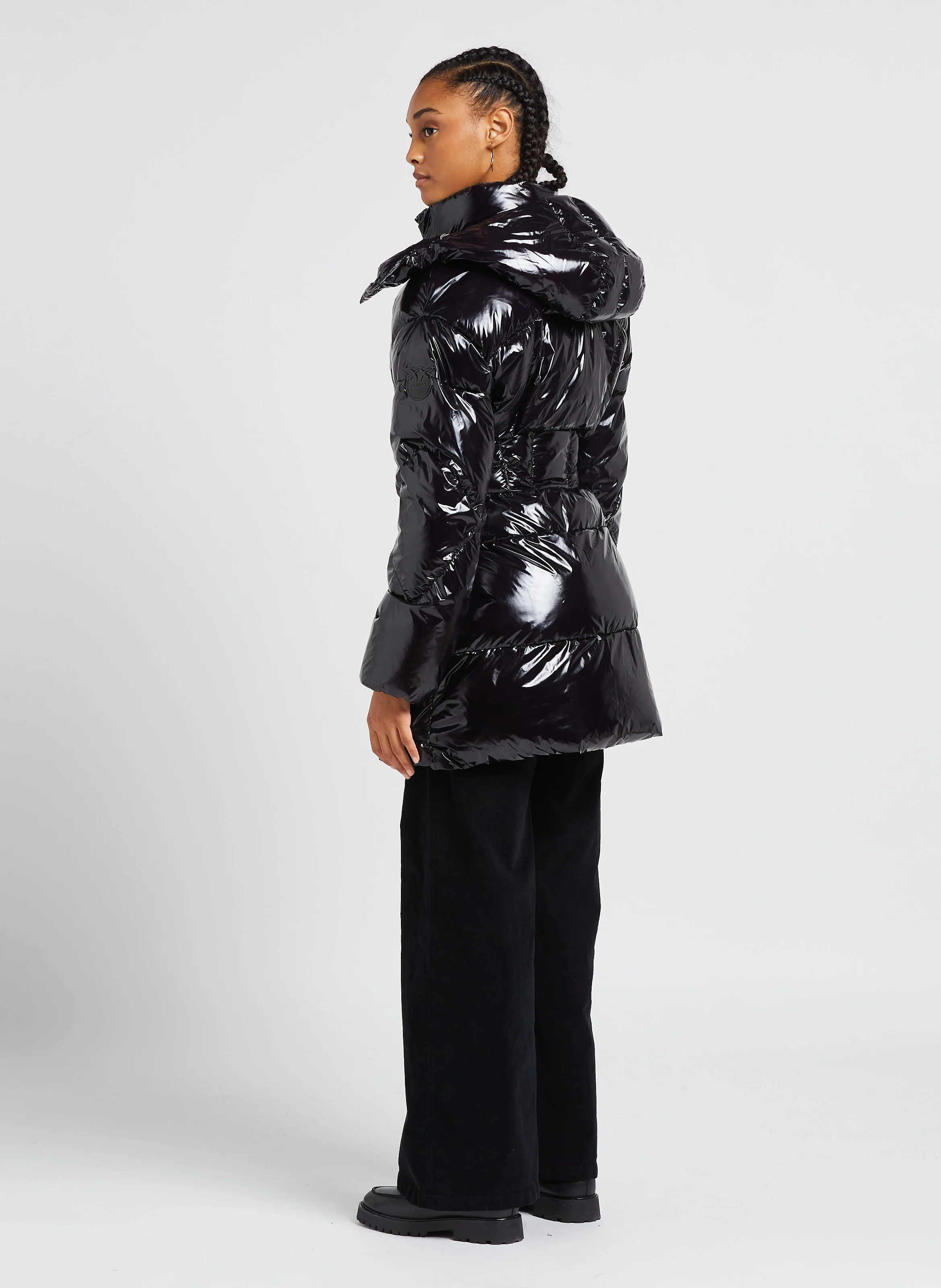 COPYRIGHT - Doudoune longue oversize | Noir