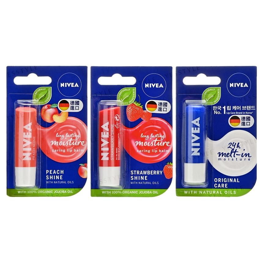 NIVEA - 24H Smelt-In Langdurige Hydraterende Verzorgende Lippenbalsem