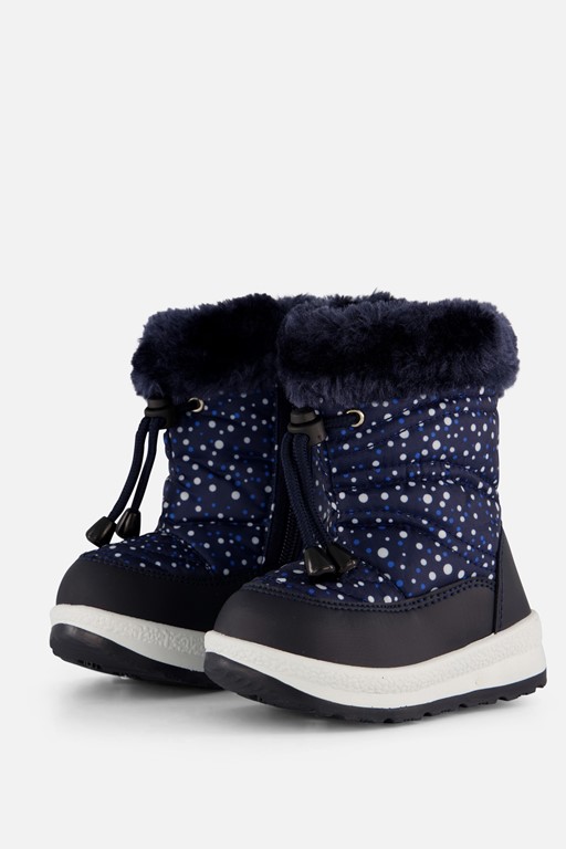 Snow Fun Snowboots blauw Synthetisch