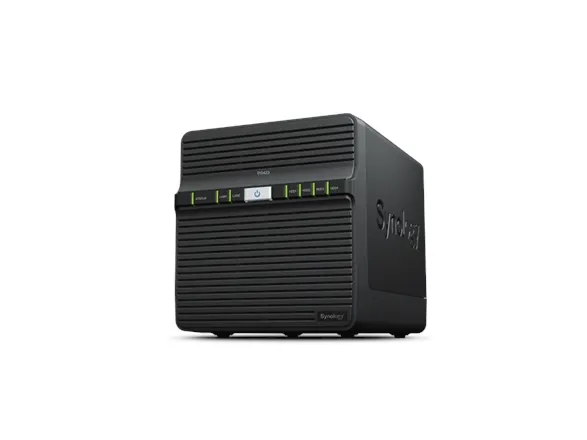 Synology Disk Station DS423 - NAS-server - 4 bays - SATA 6Gb/s - RAID JBOD, 0, 1, 5, 6, 10 - RAM 2 GB - Gigabit Ethernet - iSCSI support