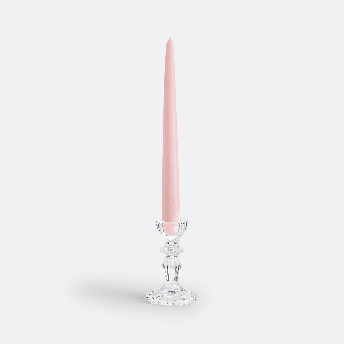 LA REDOUTE INTERIEURS<br>Castiçal de vidro Alt.10,3 cm, Carsa