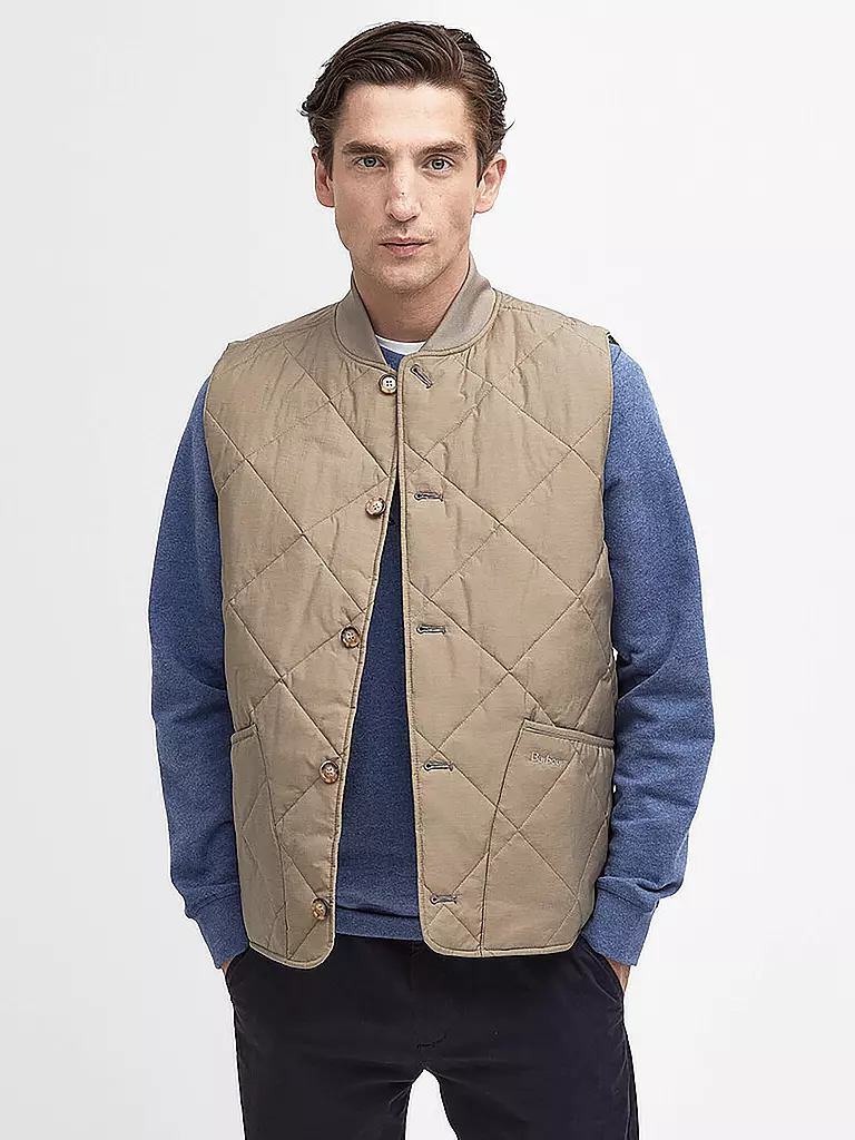 BARBOUR Steppgilet TARN beige