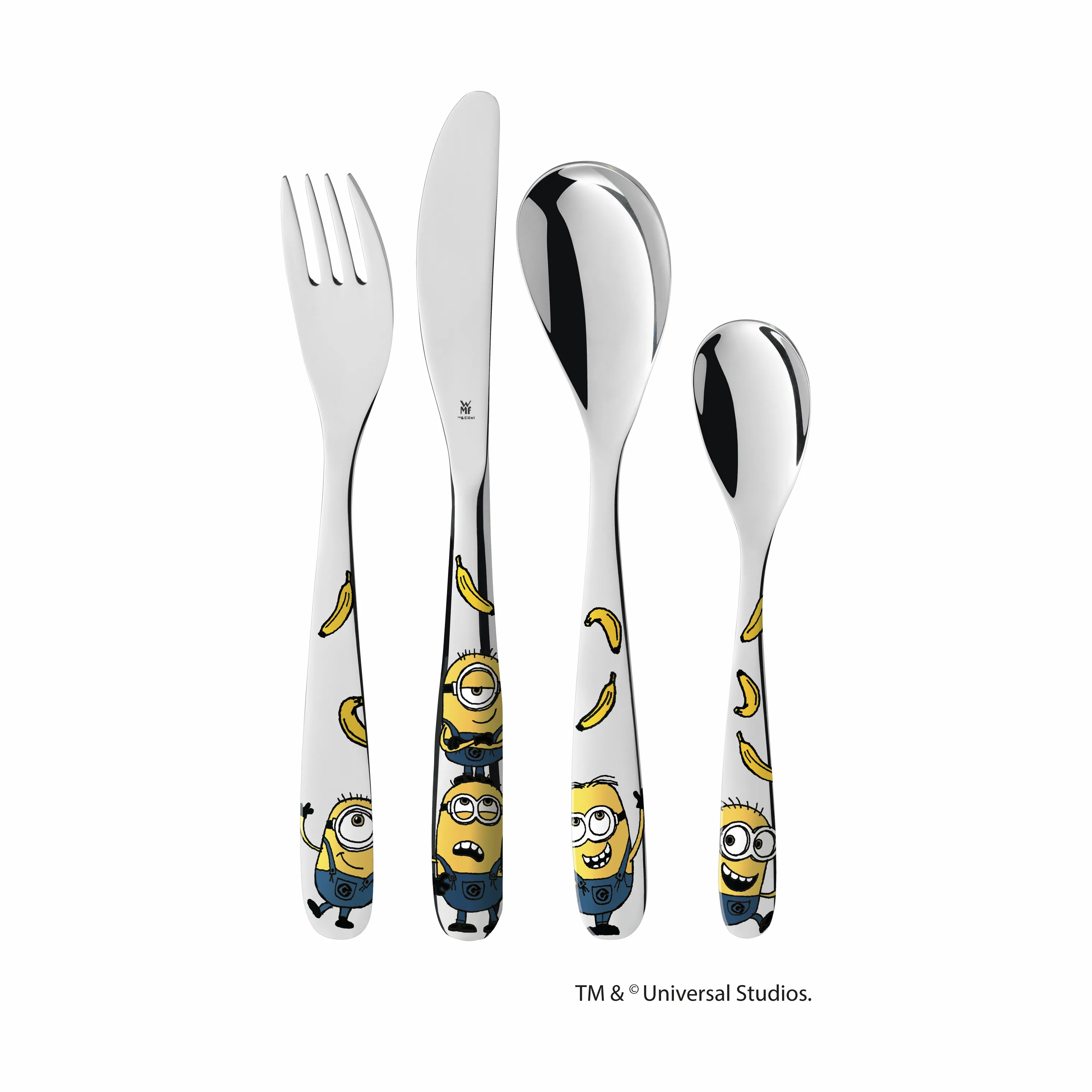 WMF Børnebestiksæt Minions - 4 dele