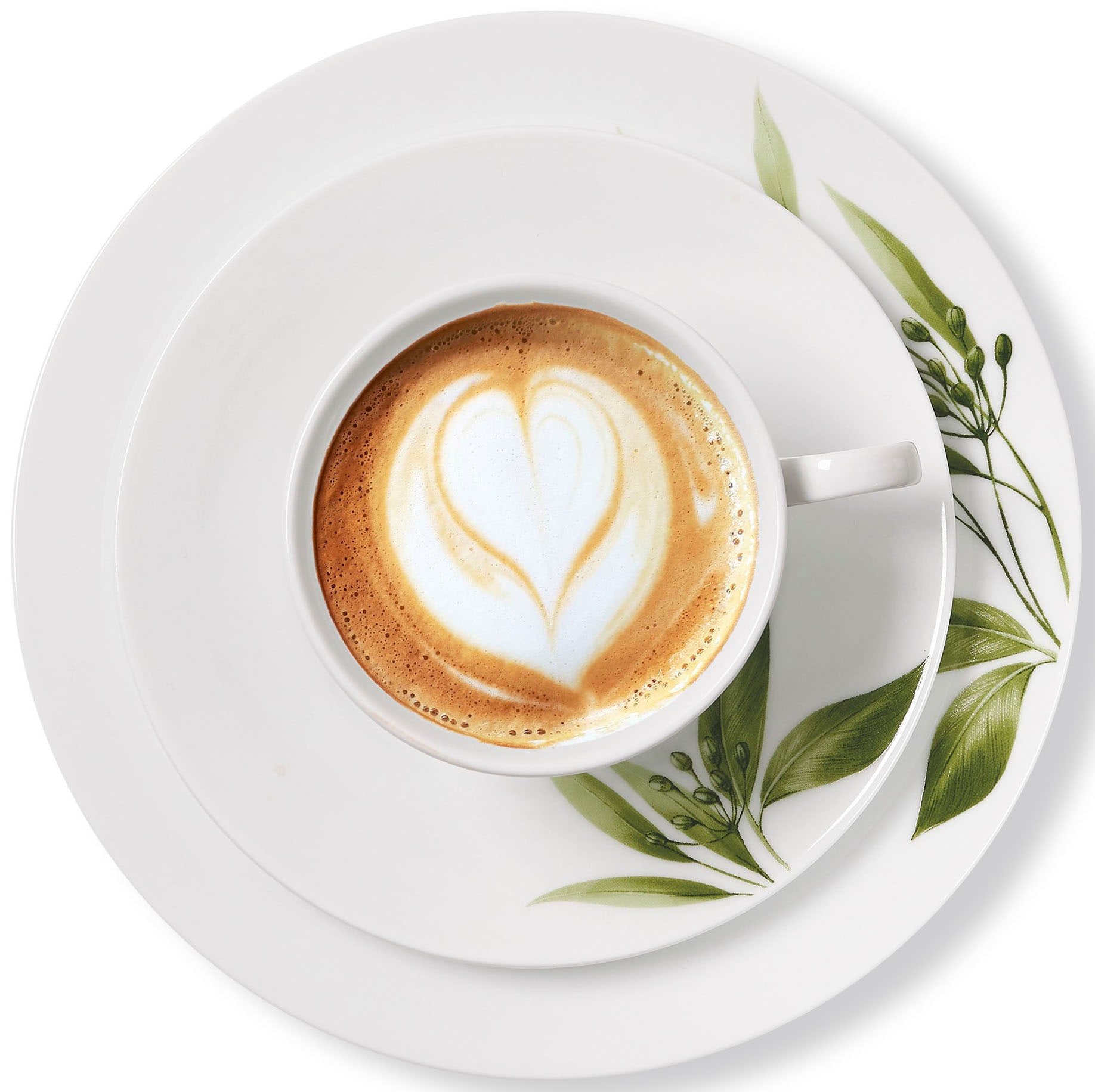 Ritzenhoff & Breker Kaffeeservice »Evora« Geschirr-Set mit Botanik-Motiv