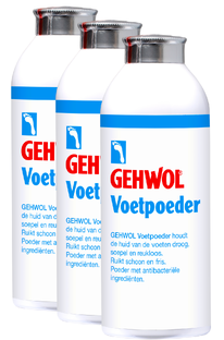 Gehwol Voetpoeder Voordeelverpakking 3x100GR